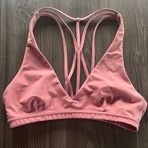 Lululemon Athletica Pink Strappy Bra